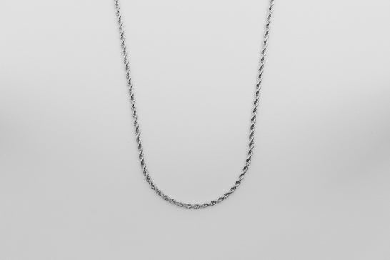 Rope Chain - Silver chain Midnight City Jewellery 