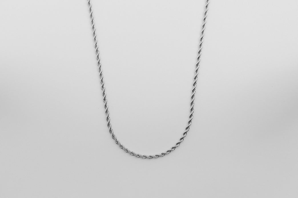 Rope Chain - Silver chain Midnight City Jewellery 