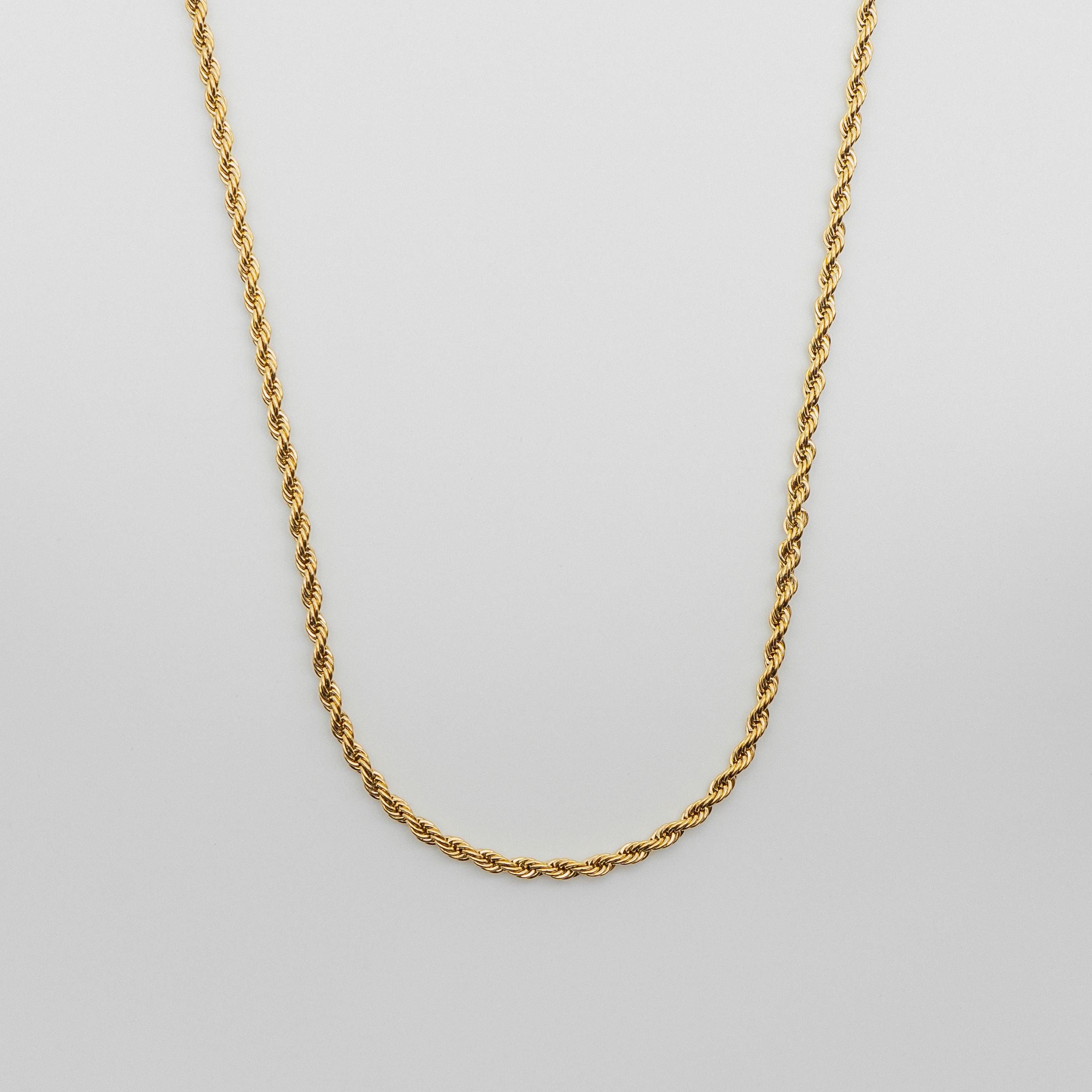 Rope Chain - Gold chain Midnight City Jewellery 