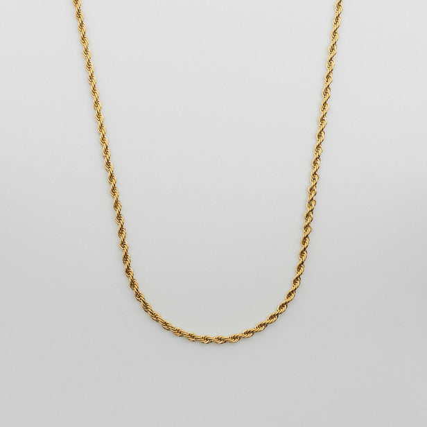 Rope Chain - Gold chain Midnight City Jewellery 