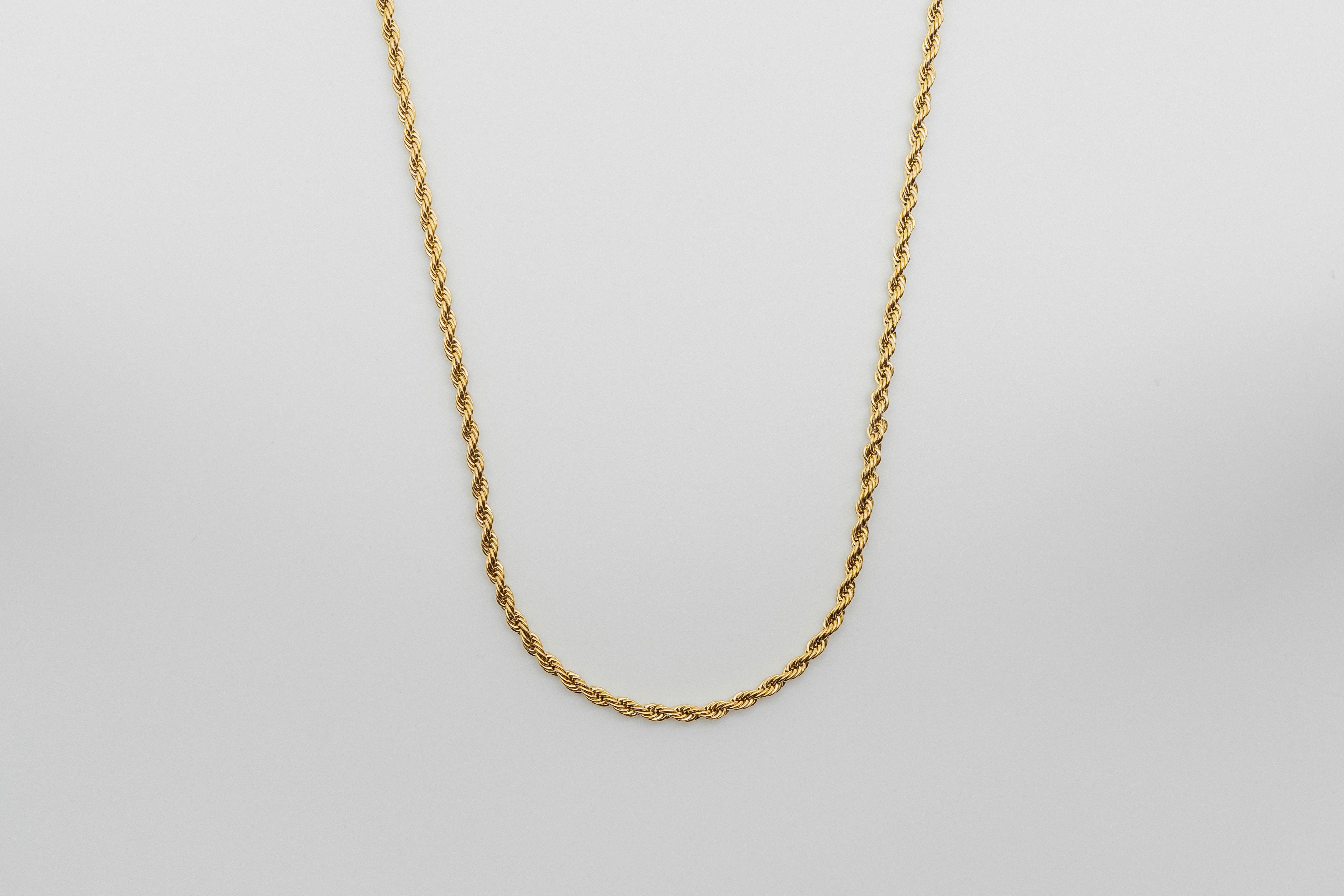 Rope Chain - Gold chain Midnight City Jewellery 