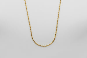 Rope Chain - Gold chain Midnight City Jewellery 