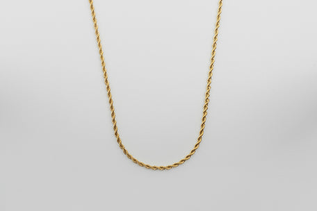 Rope Chain - Gold chain Midnight City Jewellery 