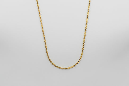 Rope Chain - Gold chain Midnight City Jewellery 