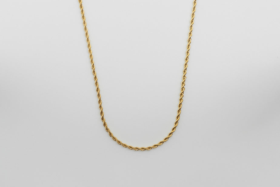 Rope Chain - Gold chain Midnight City Jewellery 