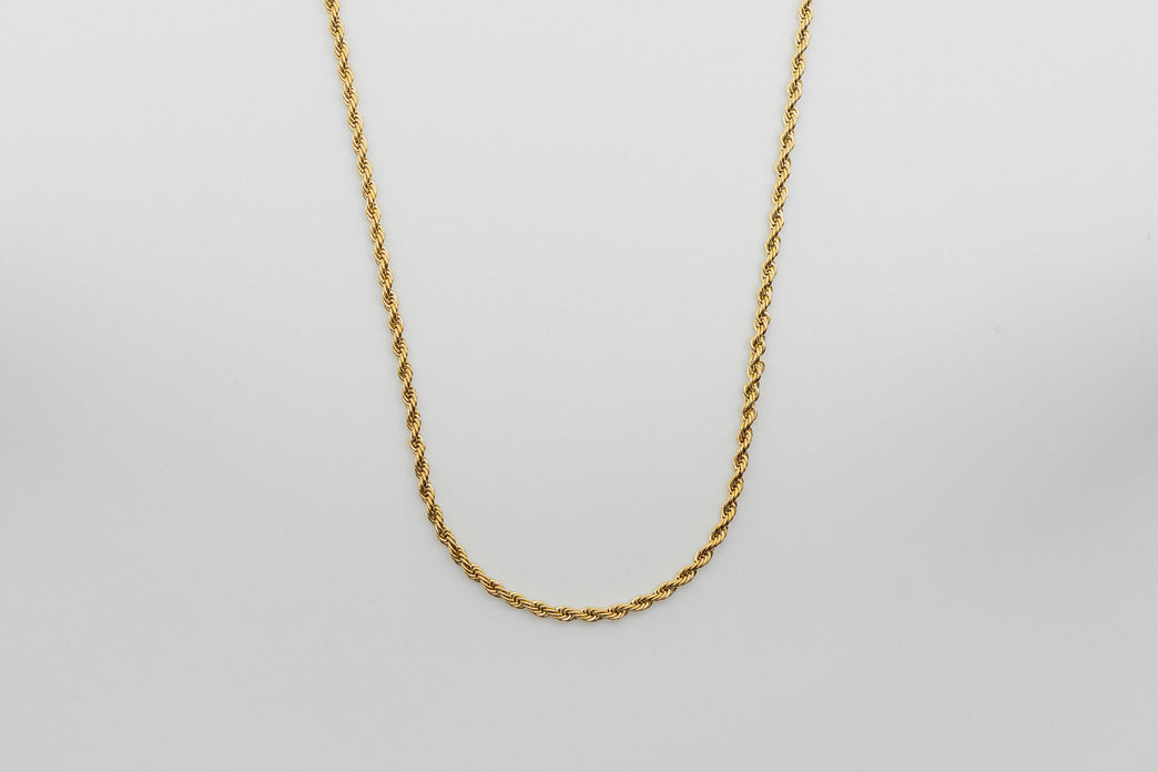 Rope Chain - Gold chain Midnight City Jewellery 