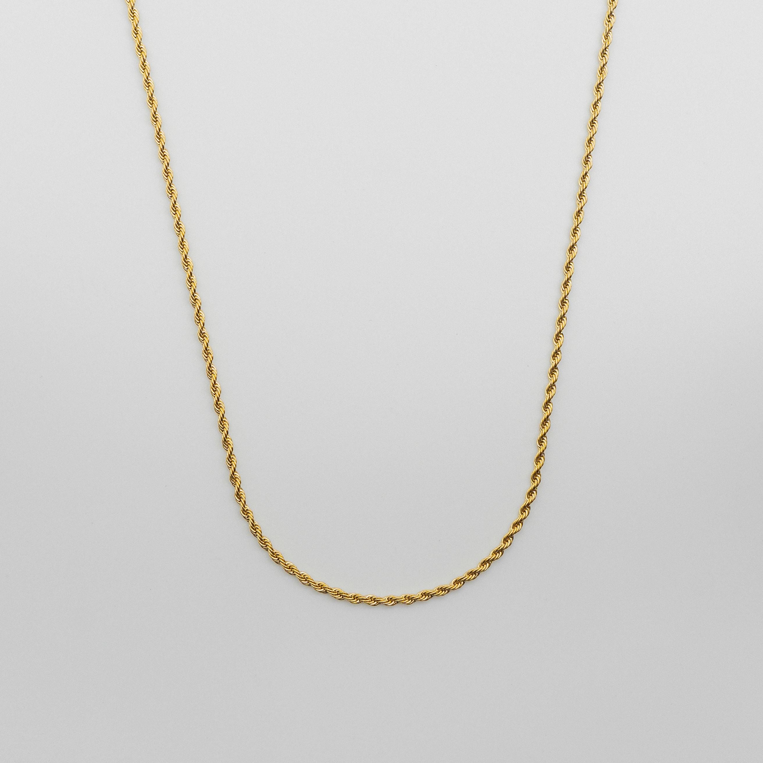 Rope Chain - Gold chain Midnight City Jewellery 