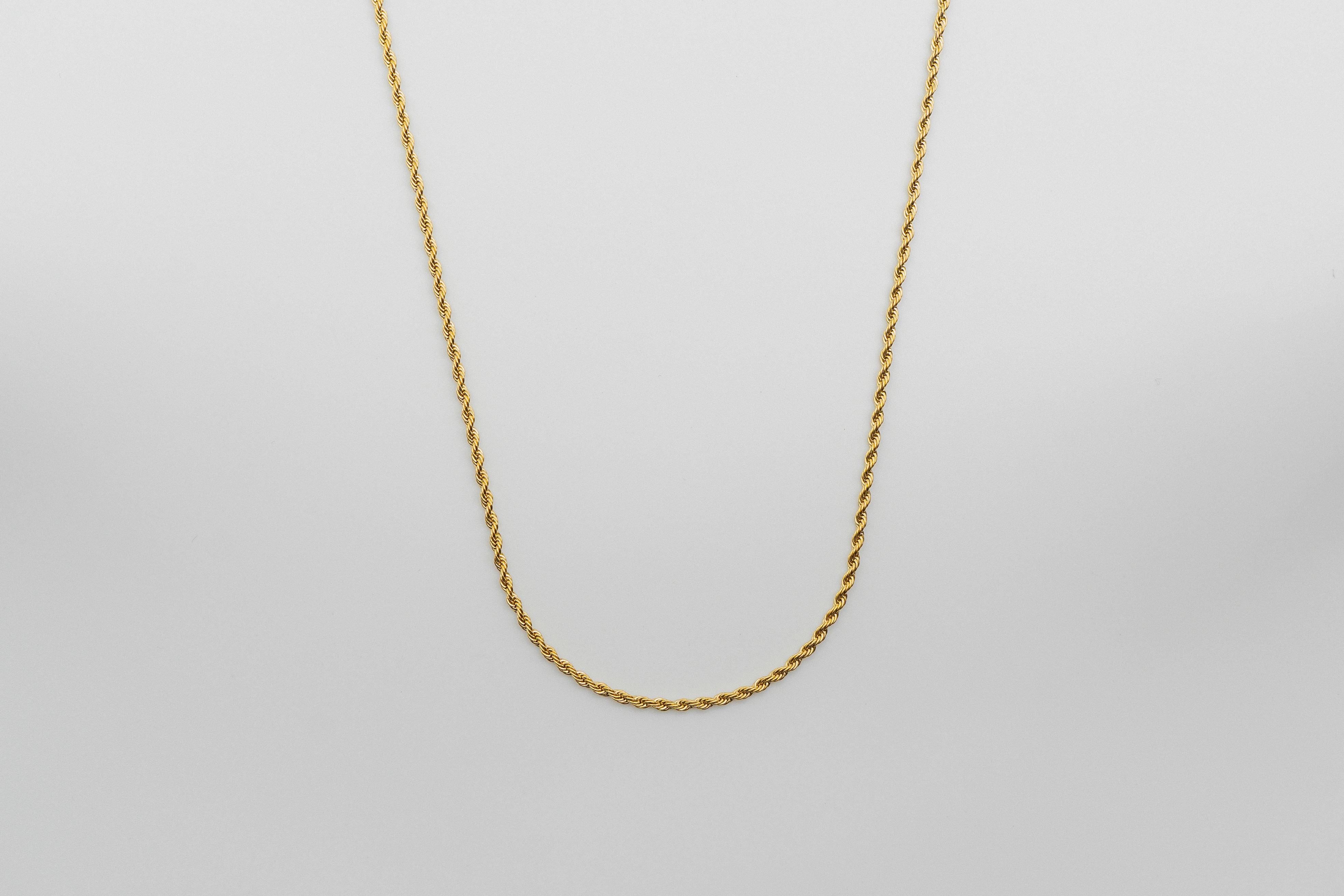 Rope Chain - Gold chain Midnight City Jewellery 