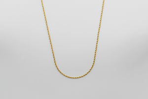 Rope Chain - Gold chain Midnight City Jewellery 