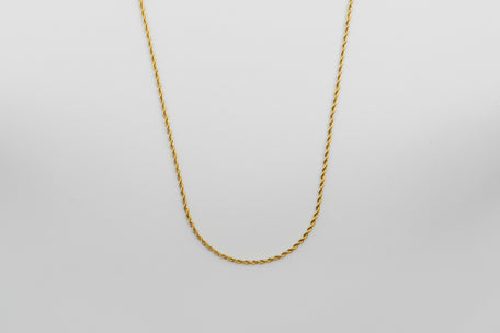 Rope Chain - Gold chain Midnight City Jewellery 
