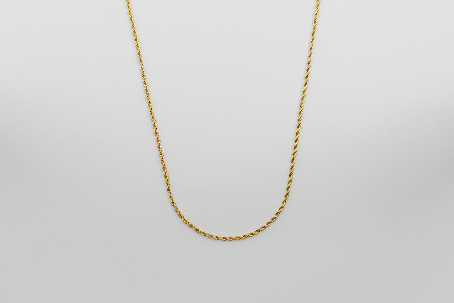 Rope Chain - Gold chain Midnight City Jewellery 