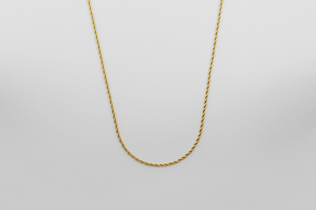 Rope Chain - Gold chain Midnight City Jewellery 