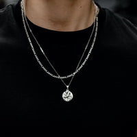 St George Pendant Necklace - Silver necklace Midnight City Jewellery 