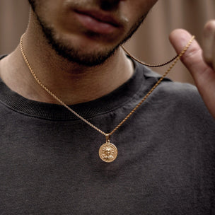 Medusa Pendant Necklace - Gold necklace Midnight City Jewellery 
