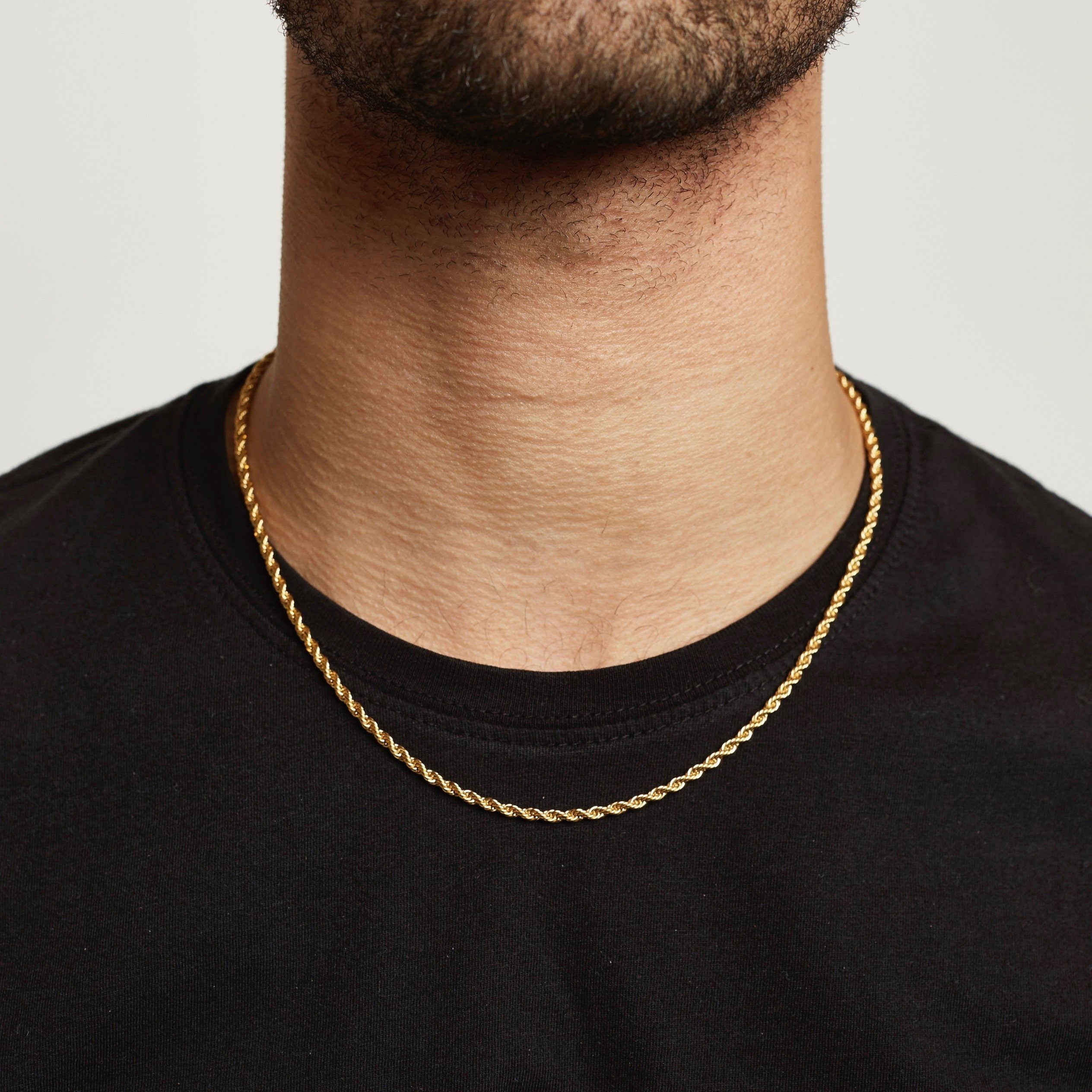 Rope Chain - Gold chain Midnight City Jewellery 45cm/18inch 3mm 